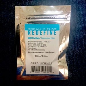NEW Rodan + Fields Redefine Macro Exfoliator Replacement 2 Filters
